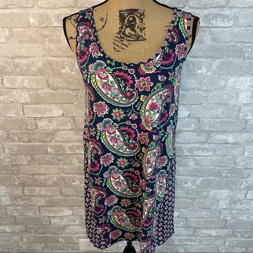 Vera Bradley Uniqlo Paisley Print Tunic